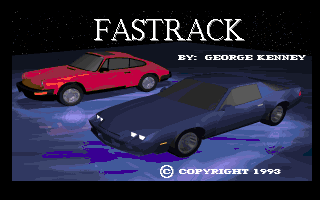 Title screen of Fastrack