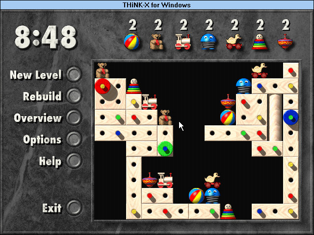 Gameplay of THiNK-X