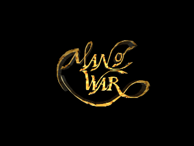 Title screen of Man of War