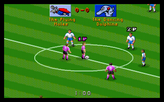 Gameplay of Action Soccer