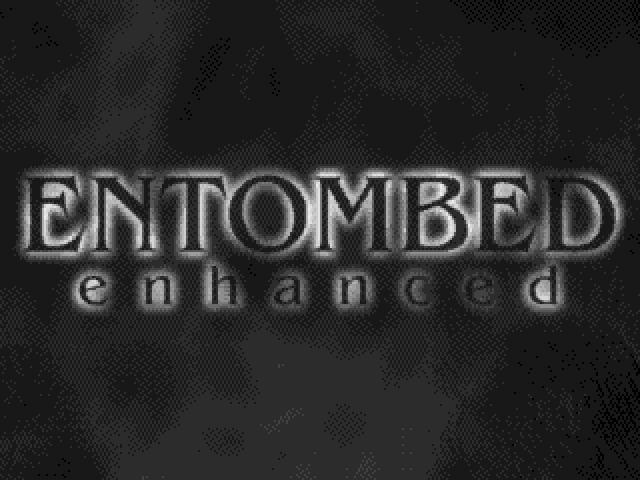 Title screen of Entombed Enhanced