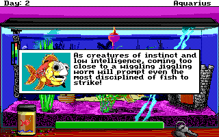 Gameplay of Aquarius: An Aquatic Experience