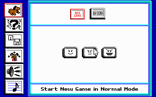 Title screen of Rescue Rover 2