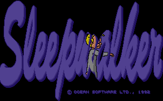 Title screen of Sleepwalker