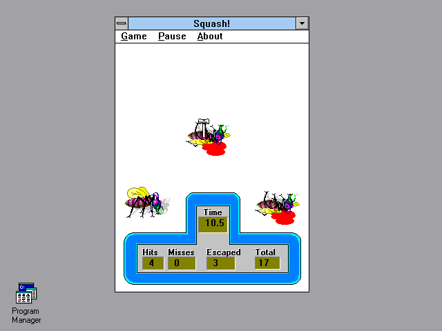Gameplay of Squash!