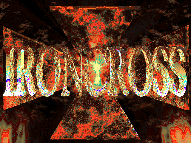 Title screen of Iron Cross