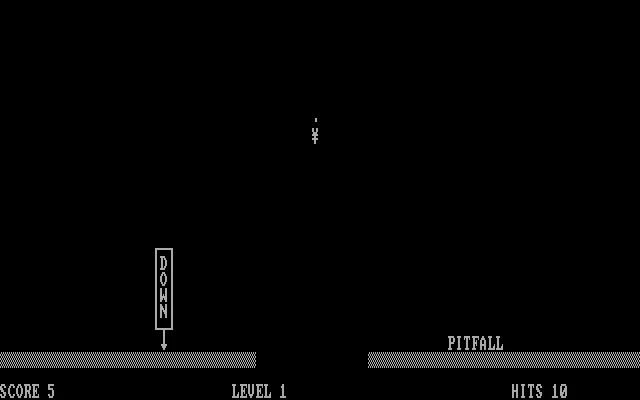 Box front of Pitfall