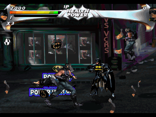 Gameplay of Batman Forever: The Arcade Game