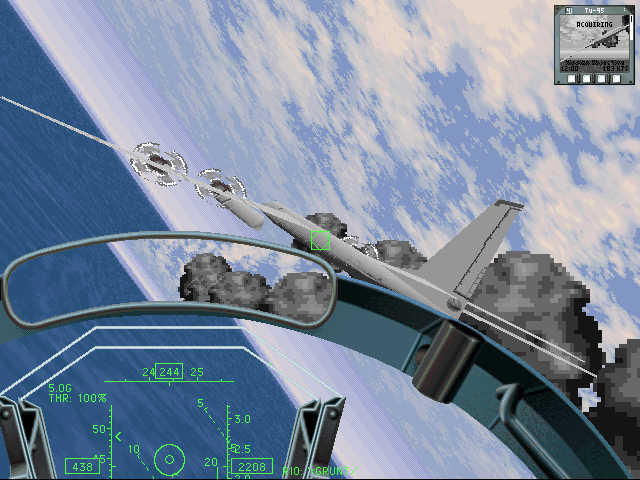Gameplay of U.S. Navy Fighters Gold
