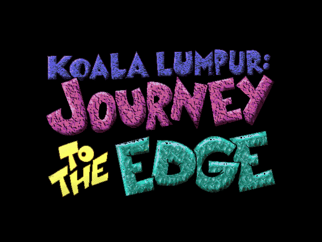 Title screen of Koala Lumpur: Journey to the Edge