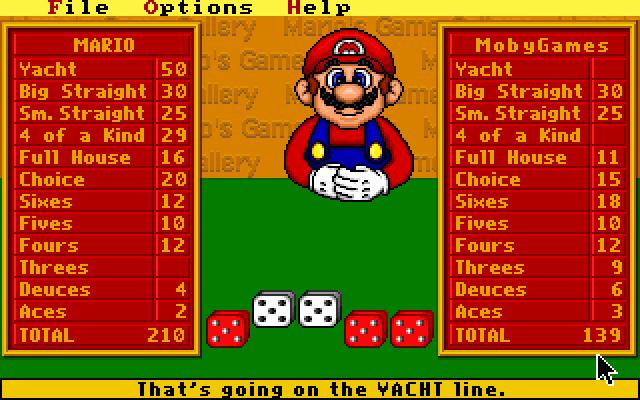 Gameplay of Mario's Game Gallery