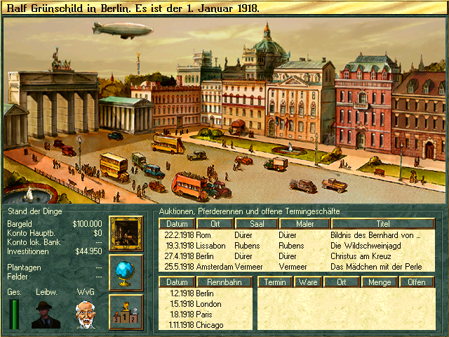 Gameplay of Vermeer: Die Kunst zu erben