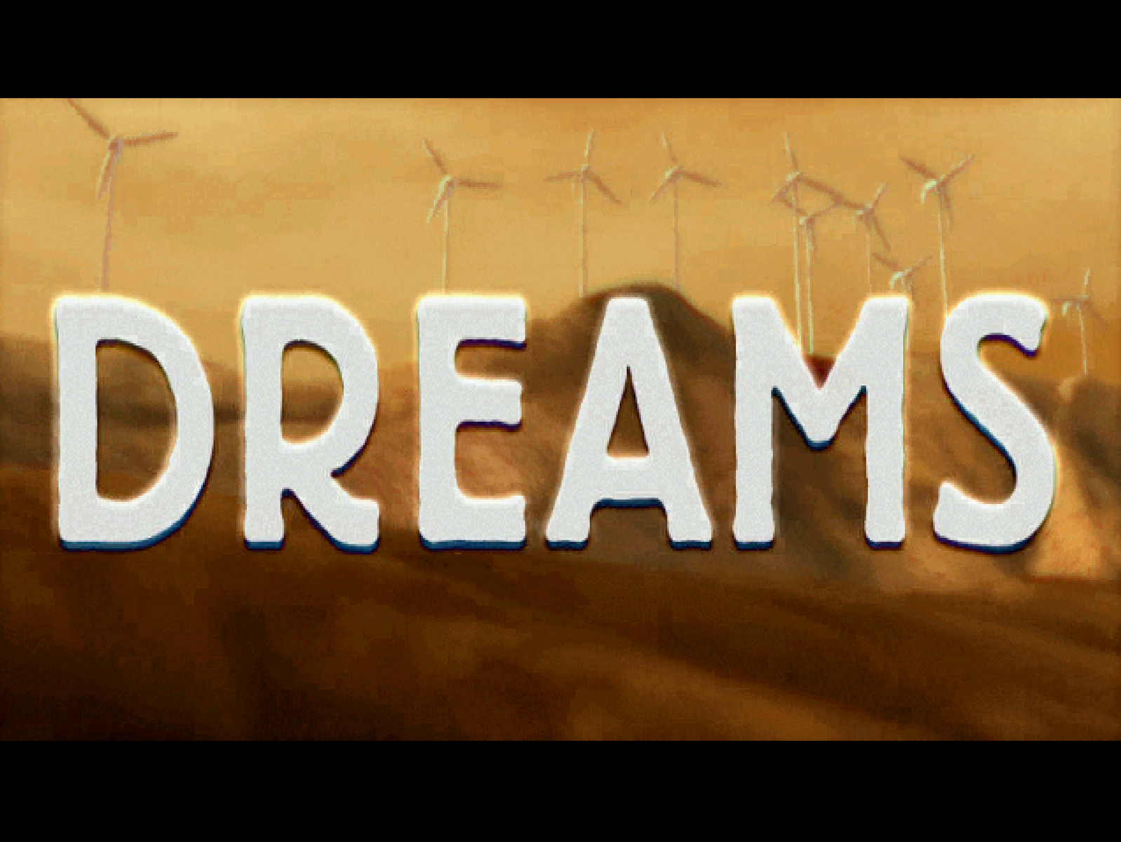 Title screen of DREAMS to Reality