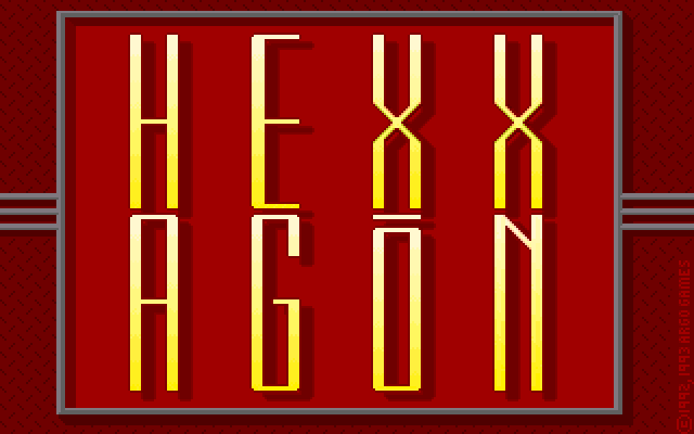 Title screen of Hexxagon