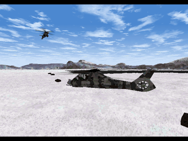 Gameplay of Comanche 3