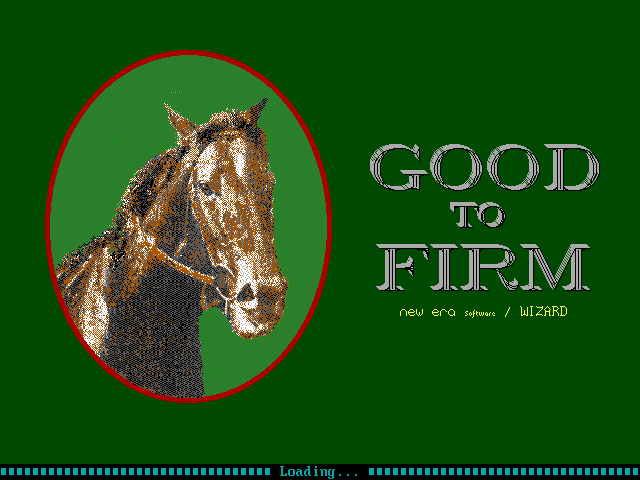 Title screen of Good to Firm