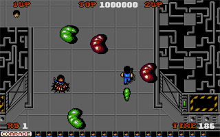 Gameplay of Alien Syndrome