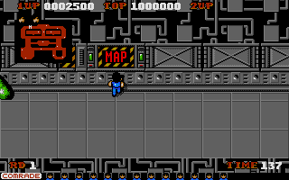 Gameplay of Alien Syndrome