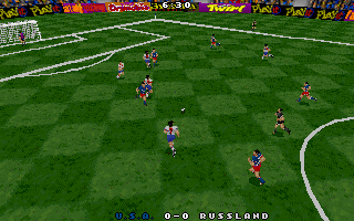 Gameplay of VR Soccer '96