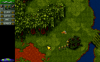 Gameplay of Cannon Fodder