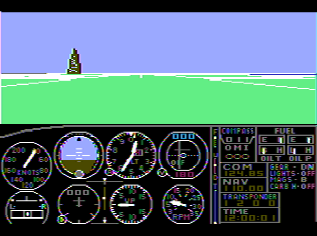 Gameplay of Microsoft Flight Simulator (v1.0)