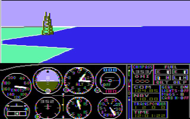 Gameplay of Microsoft Flight Simulator (v1.0)