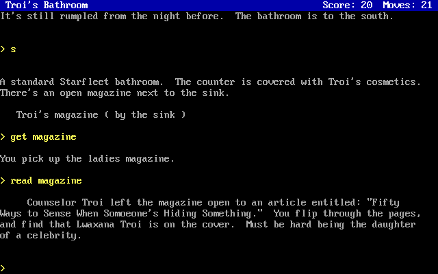 Gameplay of Xtrek
