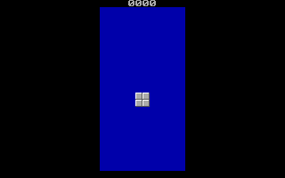 Title screen of TetrOS