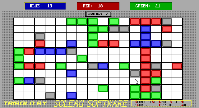 Gameplay of Tribolo