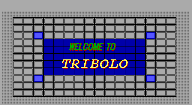 Title screen of Tribolo
