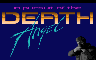 Title screen of Police Quest: In Pursuit of the Death Angel (SCI Remake)