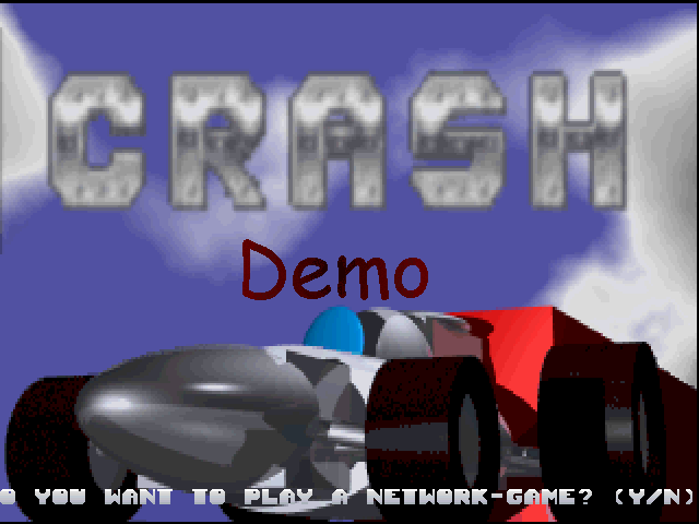Title screen of CRASH