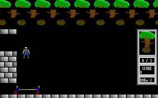 Gameplay of Construction Bob in the Bouncing Factory