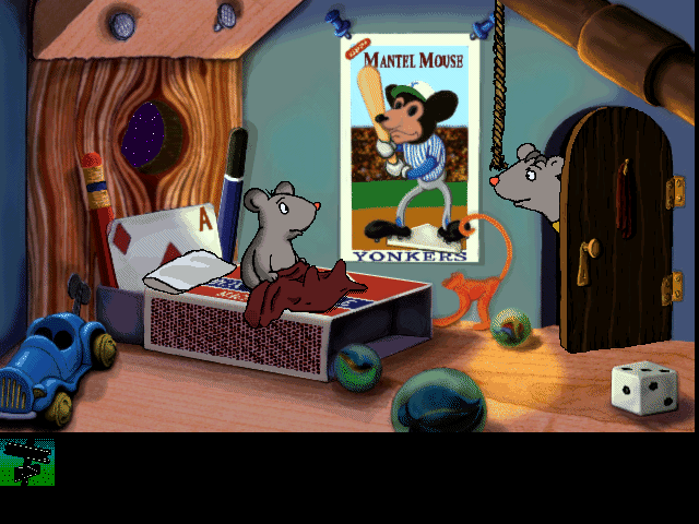 Gameplay of Marty and the Trouble with Cheese
