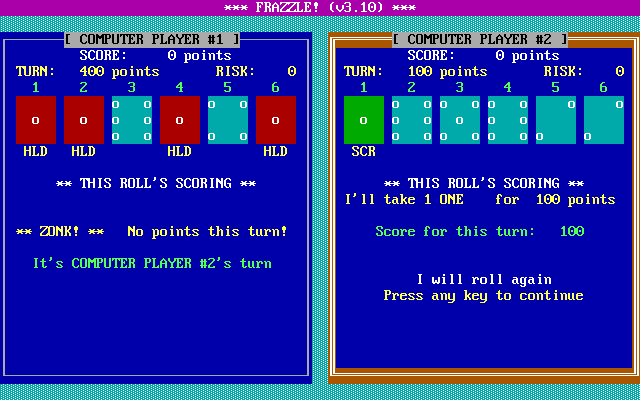Gameplay of Frazzle!