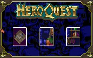 Title screen of HeroQuest