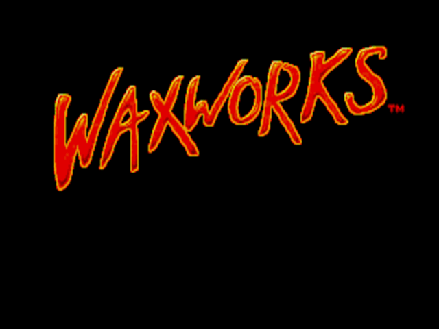 Title screen of WaxWorks