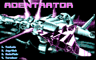 Title screen of Adentrator