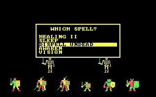 Gameplay of Phantasie