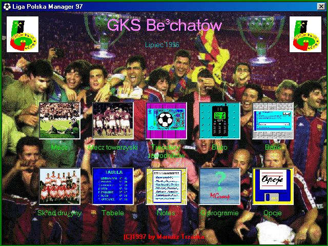 Gameplay of Liga Polska Manager '97