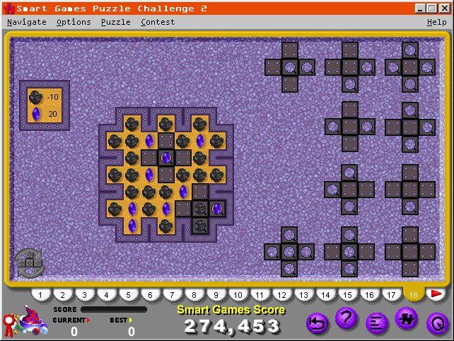 Gameplay of Smart Games Puzzle Challenge 2