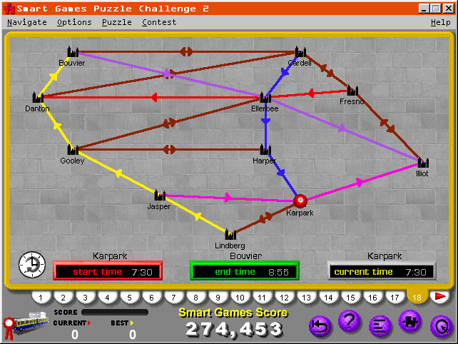 Gameplay of Smart Games Puzzle Challenge 2