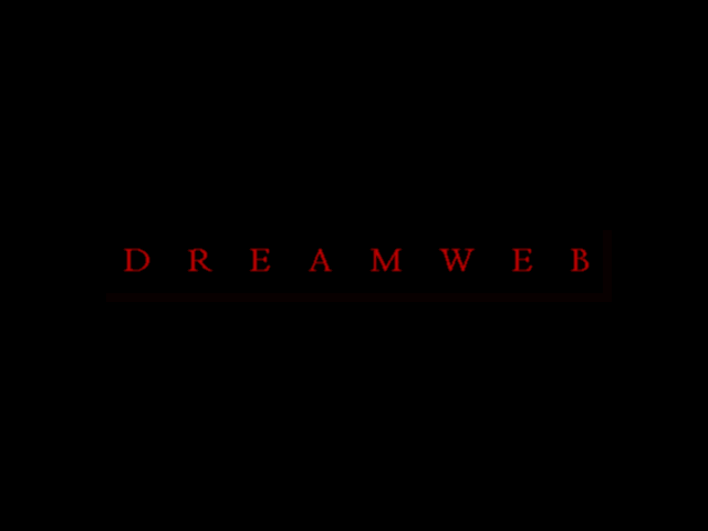 Title screen of Dreamweb CD