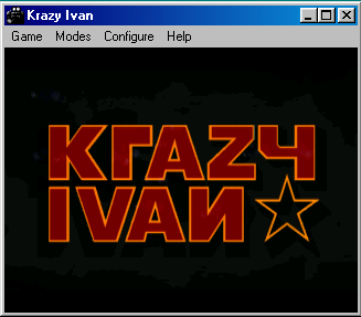 Title screen of Krazy Ivan