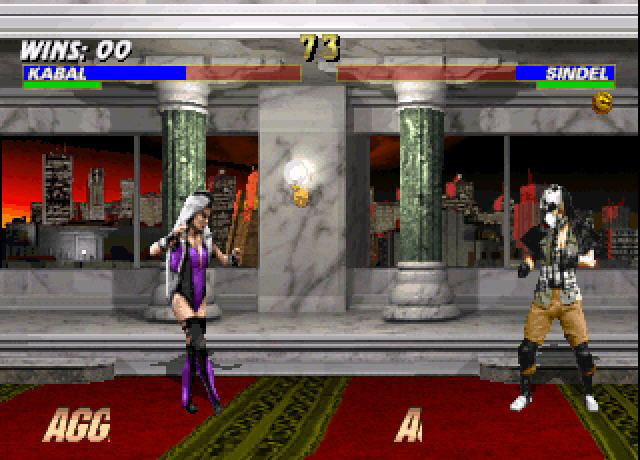 Gameplay of Mortal Kombat Trilogy