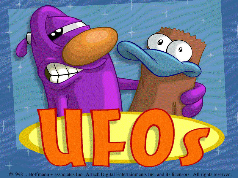 Title screen of U.F.O.s