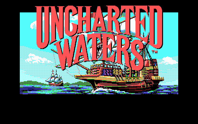 Title screen of Uncharted Waters