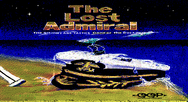 Title screen of The Lost Admiral