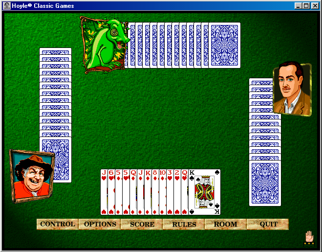 Gameplay of Hoyle Classic Games