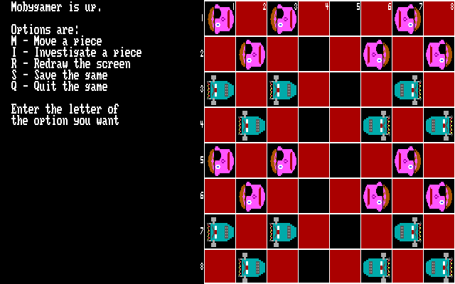 Gameplay of Combat Checkers
